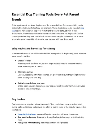 Essential Dog Training Tools Every Pet Parent Needs.docx