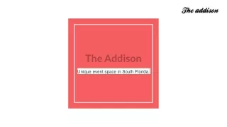 Unforgettable Wedding Boca Raton at The Addison