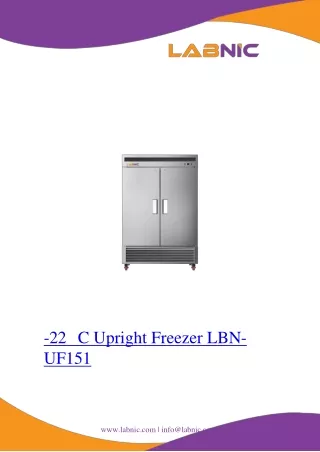 -22-°C-Upright-Freezer-LBN-UF151