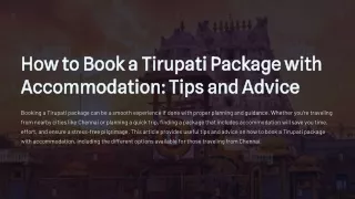 How-to-Book-a-Tirupati-Package-with-Accommodation-Tips-and-Advice