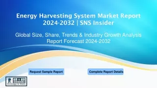 Energy Harvesting System Market