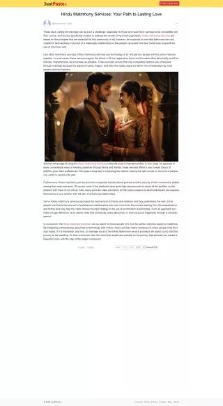 Hindu Matrimony Services: Your Path to Lasting Love