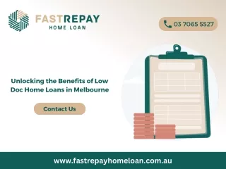 Unlocking the Benefits of Low Doc Home Loans in Melbourne