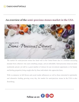 An overview of the semi-precious stones market in the USA.docx