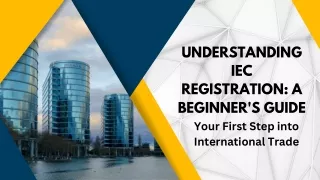 Understanding IEC Registration: A Beginner's Guide