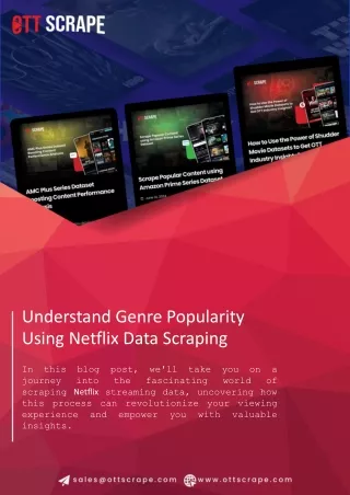 Understand Genre Popularity Using Netflix Data Scraping