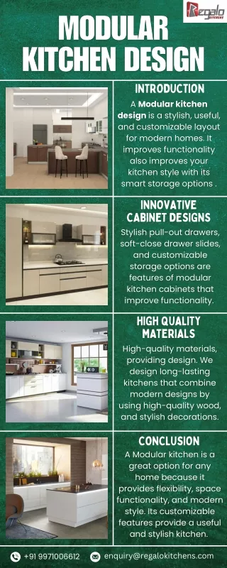 Modular Kitchen Design | Regalo Kitchens