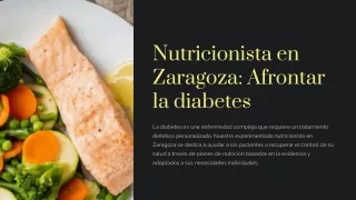 Nutricionista actur Zaragoza