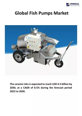 Global Fish Pumps Market
