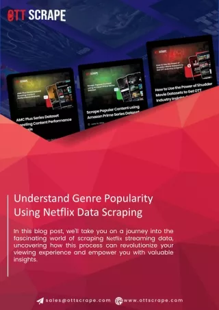 Understand Genre Popularity Using Netflix Data Scraping