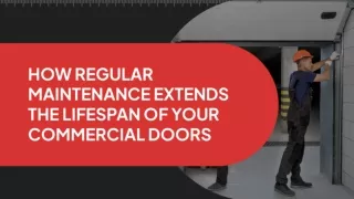 Quality Door Installation Solutions for Commercial Properties