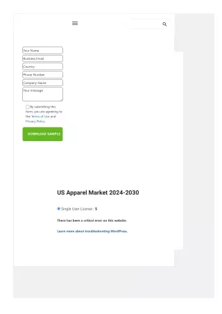 2030 Vision: The Evolution of US Apparel Market