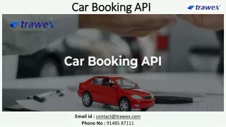 Car Booking API