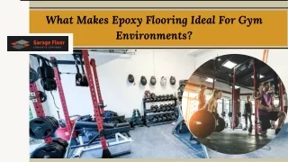 What Makes Epoxy Flooring Ideal For Gym Environments