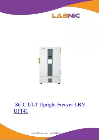 -86°C-ULT-Upright-Freezer-LBN-UF141