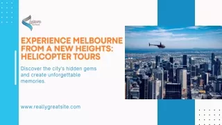 helicopter wine tour