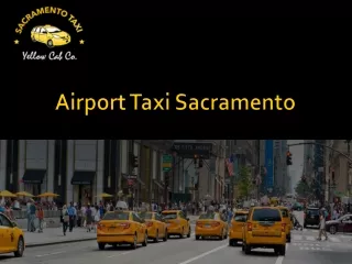 Airport Taxi Sacramento