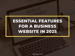 Essential Features for a Business Website in 2025