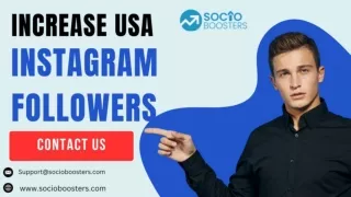 Increase USA Instagram Followers - SocioBoosters