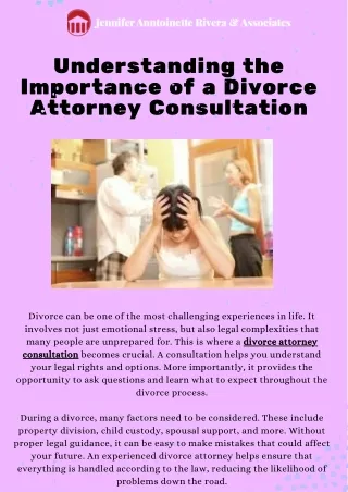 Expert Divorce Attorney Consultation Services in Denver, CO