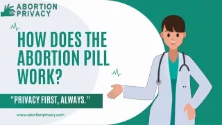 How Does the Abortion Pill Work