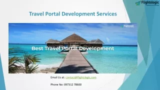 Travel Portal Development Services