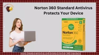 Norton 360 Standard Antivirus Protects Your Device