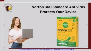 Norton 360 Standard Antivirus Protects Your Device