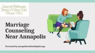 Marriage Counseling Near Annapolis: Strengthen Your Connection