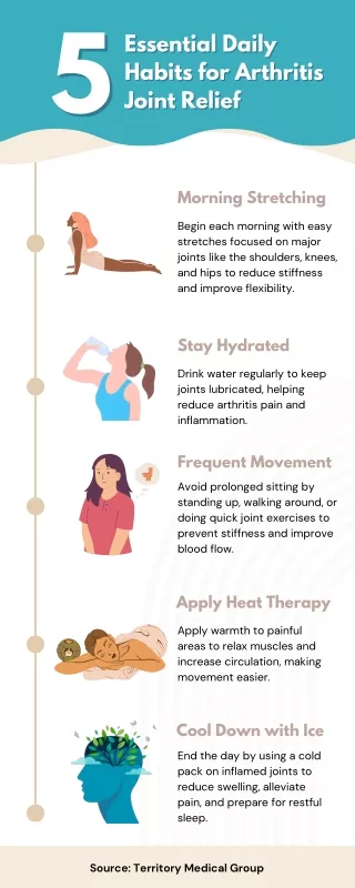 5 Essential Daily Habits for Arthritis Joint Relief