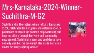 Mrs-Karnataka-2024-Winner-Suchithra-M-G2