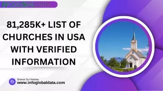 Church Mailing Lists – Connect and Begin Marketing to Churches Nationwide Across