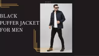 How To Style A Black Puffer Jacket For Men