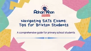 Navigating SATs Exams Tips for Brixton Students
