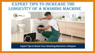 Expert Tips to Increase the Longevity of a Washing Machine