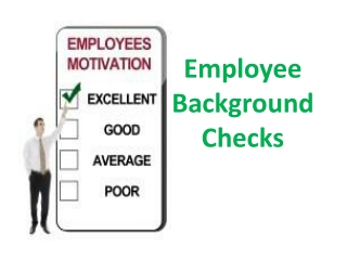 Employee Background Checks
