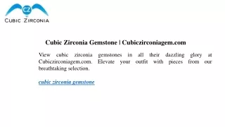 Cubic Zirconia Gemstone Cubiczirconiagem.com