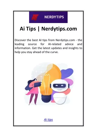 Ai Tips  Nerdytips.com