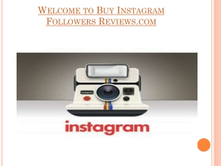 buy instagram followers review