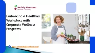 Embracing a Healthier Workplace with Corporate Wellness Programs