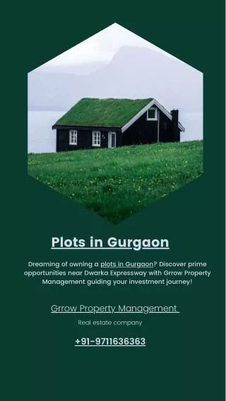 Plots in Gurgaon