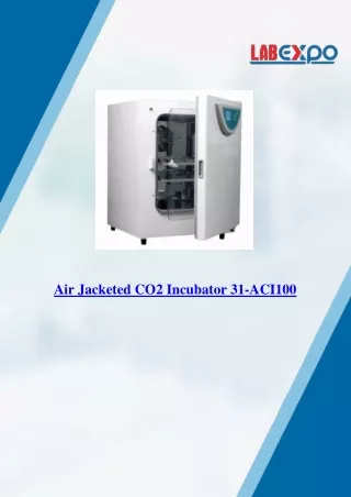 Air Jacketed CO2 Incubator 31-ACI100