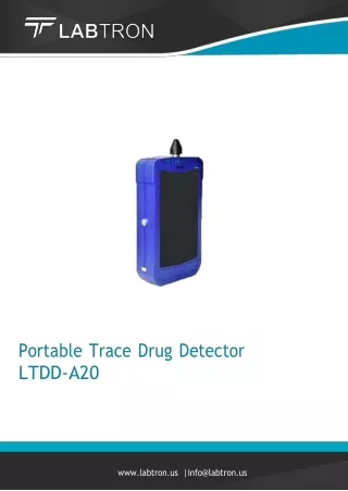 Portable-Trace-Drug-Detector-LTDD-A20.