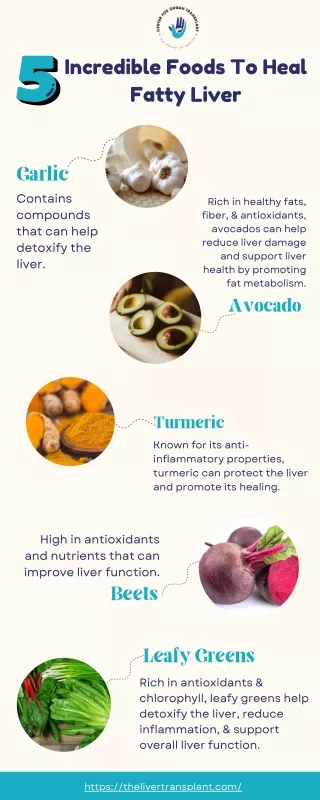 5 Incredible Foods To Heal Fatty Liver