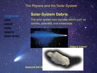 Solar-System Debris