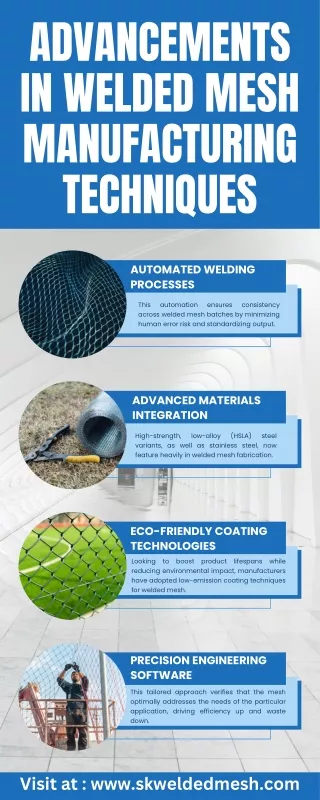 Advancements in Welded Mesh Manufacturing Techniques