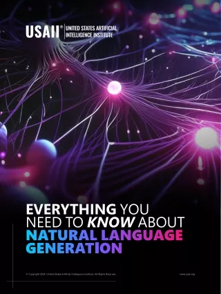 Everything You Need to Know About Natural Language Generation | USAII®