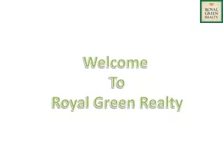 Find Premium Commercial Property in Sector 37D Gurgaon with Royal Green Realty