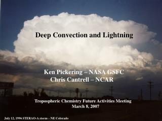 Deep Convecton and Lightning