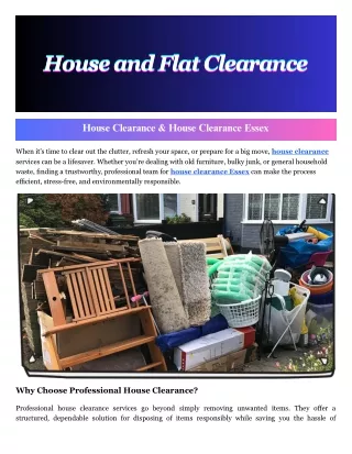 House and Flat Clearance